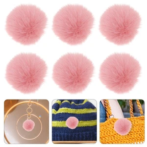 30 Stück Hasenimitat Pompons DIY flauschige Mütze Taschen Zubehör - Bild 1 von 20