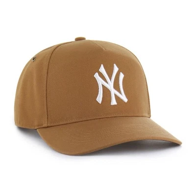 Carhartt x ‘47 NY New York Yankees Team MLB Hitch Snapback Hat Cap Vintage Brown - Image 1 of 4