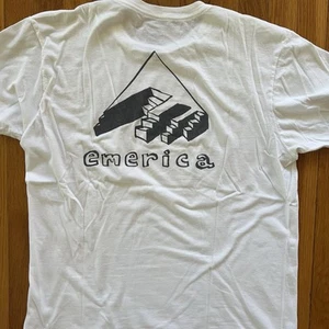 Emerica Classic Combo White Black T-shirt Men’s - Picture 1 of 7