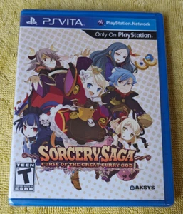 Sorcery Saga La maledizione del grande dio curry (2013 Playstation Vita) nuovo di zecca - Foto 1 di 4