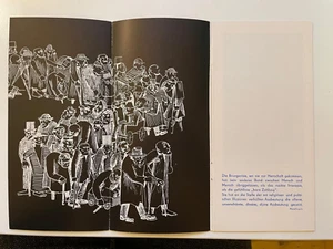 Berliner Ensemble: 3 Groschenoper (B. Brecht/K. Weill) Programmheft Karten 1963 - Bild 1 von 7