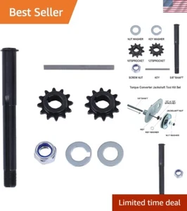 Juego de ejes de gato convertidor de par Go Kart - 5/8", engranaje de 10 dientes y 12 dientes incluido - Imagen 1 de 9