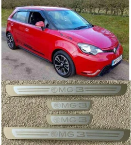 MG3 (2013 - 2024) EINSTIEGSLEISTEN - EDELSTAHL - LOGO - MG014 - Bild 1 von 10