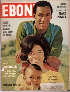 Vintage EBONY magazine September 1966 Cosby Frank Robinson Stokely Carmichael - Bild 1 von 3