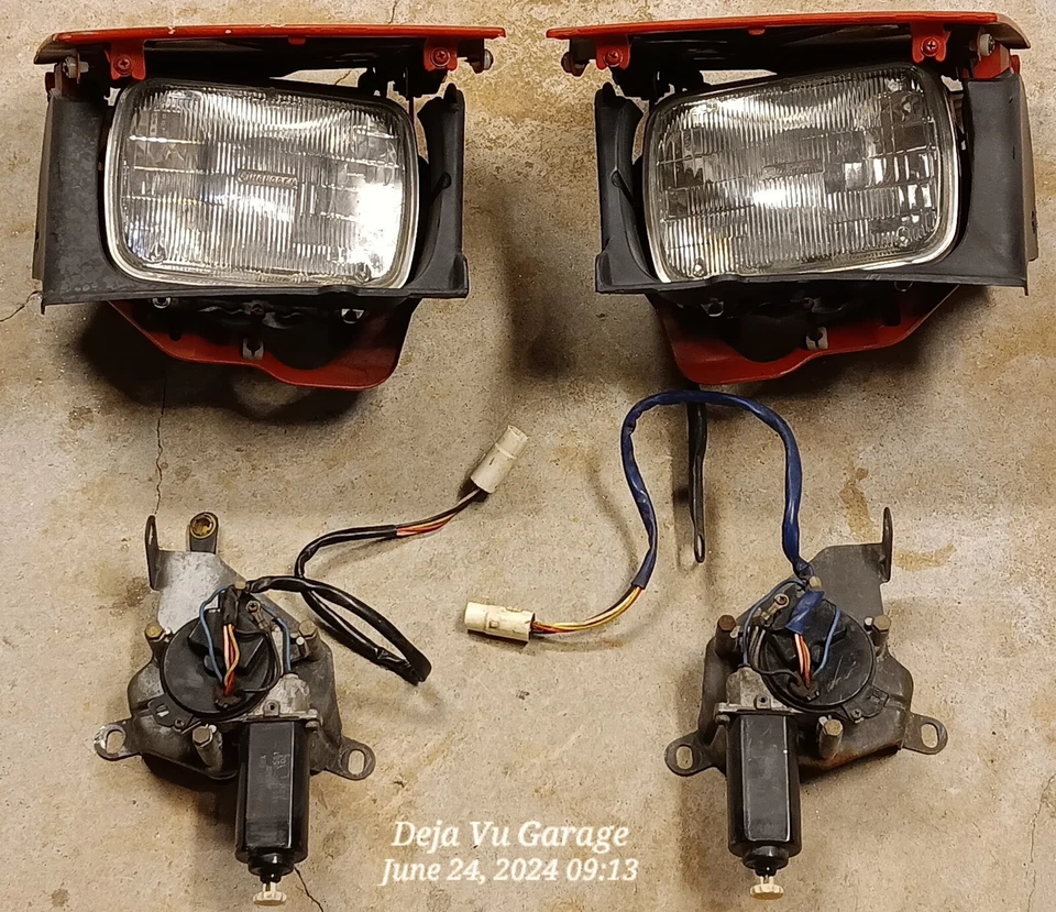 Montajes de faros para Mazda Rx7 FC S4 S5 1986-1991 Foto 1 de 4