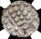 CELTIC Ancient Britain Durotriges 60-20 BC Roman Silver Celts Stater Coin NGC VF