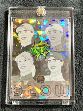 2021 Super Glow * DANIELLE KANG * Silver & Black Cracked Ice Glow Card #D  1 / 1