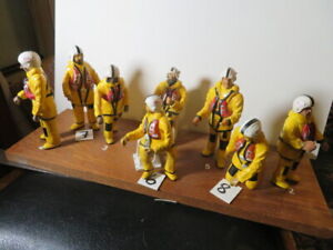 1:12 SCALE LIFEBOAT CREW  IN HELLY HANSEN ATTIRE FOR ALB RNLI LIFEBOATS