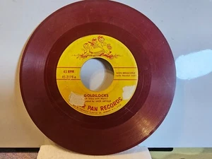 GOLDILOCKS & LITTLE RED RIDING HOOD Vinyl 45 Record - Imagen 1 de 2
