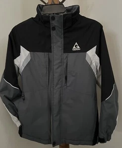 YOUTH M 10 -12 GERRY WINTER JACKET COAT BOYS KIDS GRAY SNOW SCHOOL SOFT SHELL - Picture 1 of 8