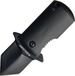 Black Legion Mini Covert Folding Knife Stainless Blade Aluminum Handle - BV132 - Picture 1 of 1