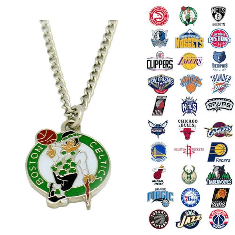 NBA Pendant Necklace - Choose Your Team Cover