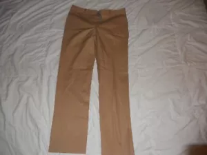 NWT J CREW FAVORITE FIT PANTS IN TAN SIZE 00 INSEAM 32.5 , SIZE 10 INSEAM 32'' - Picture 1 of 18