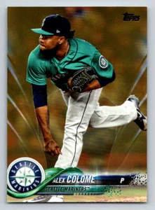 2018 Topps Update Gold #US267 Alex Colome \2018 (ref 193933) - Picture 1 of 2
