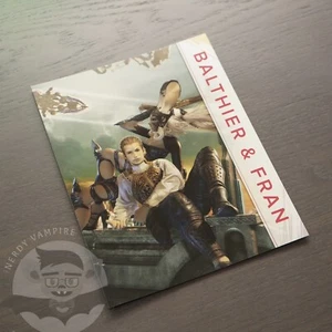 Final Fantasy 12 The Zodiac Age Collectors Edition | Balthier and Fran Art Card - Picture 1 of 6