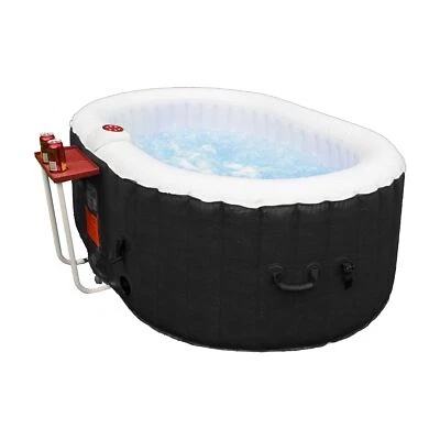 ALEKO Inflatable Improved Version 2 Prs Hot Tub 145 Gallon Up to 130 Bubble Jets - Image 1 of 4