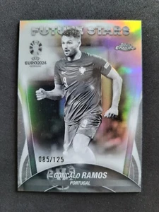 2024 Topps Chrome UEFA EURO, Goncalo Ramos, Future Stars /125, Portugal - Bild 1 von 2