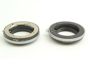 【MINT】 Contax G - m4/3 for Micro four thirds + G - c/m for Canon EOS M adapter