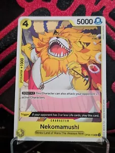 Nekomamushi OP06-110 UC - Juego de cartas de una pieza - Wings of Captain - Inglés - Imagen 1 de 1