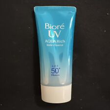 NWOB Bioré UV AQUA Rich Watery Essence Sunscreen, SPF 50+ PA++++ (50g) US SELLER