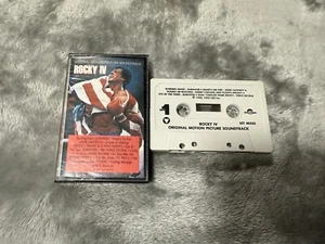 ROCKY IV ORIGINAL MOTION PICTURE SOUNDTRACK CASSETTE TAPE - Picture 1 of 6