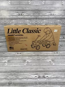 LITTLE CLASSIC RADIO FLYER Wooden Wagon 9303, Beautiful Furniture Grade Oak RARE - Picture 1 of 4