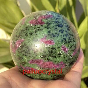 552g natürlicher Zoisitball Quarz Kristall Kugel Reiki Heilung Edelstein 67 mm - Bild 1 von 12