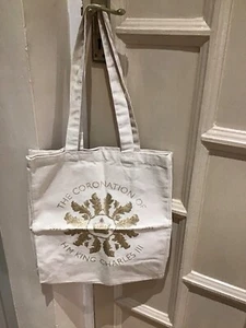 M&S - THE CORONATION OF KING CHARLES III - LIMITED EDITION TOTE LARGE BAG - NEW - Picture 1 of 3