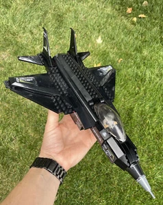 F-35 Fighter Jet Aircraft Building Blocks MOC Military Stealth Bricks Toys Model - Picture 1 of 15