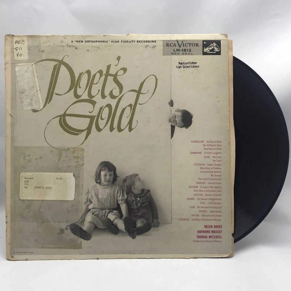 Poet's Gold-Poetry Read By Helen Hayes-Raymond Massey-Thomas Mitchell - Image 1 of 1
