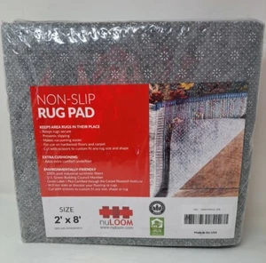 nuLOOM Recycled Eco Friendly Premium Non-Slip Rug Pad Made in USA 2'x8" - Picture 1 of 5