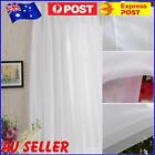 Solid White Yarn Curtain Window Tulle Curtains For Living Room