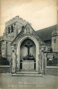 PRINTED POSTCARD WAR MEMORIAL, ST. MARY MAGDALENE'S CHURCH BEXHILL-ON-SEA SUSSEX - Picture 1 of 2