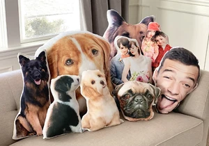 Custom 3D Photo Face Pillow | Turn Any Photo Into a Pillow | Pet Pillow - Picture 1 of 5