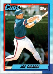 1990 Topps Baseball Card #12 Joe Girardi Rookie RC Chicago Cubs NMMT - Picture 1 of 2