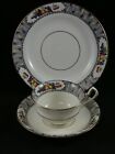 Samuel Radford Art Deco Orchard Trio Cup Saucer Plate Vintage