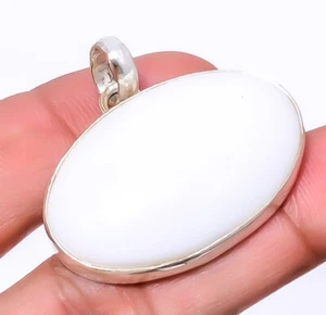 White Coral Handmade 925 Sterling Silver Pendant 1.33" P6183-51 - Picture 1 of 1