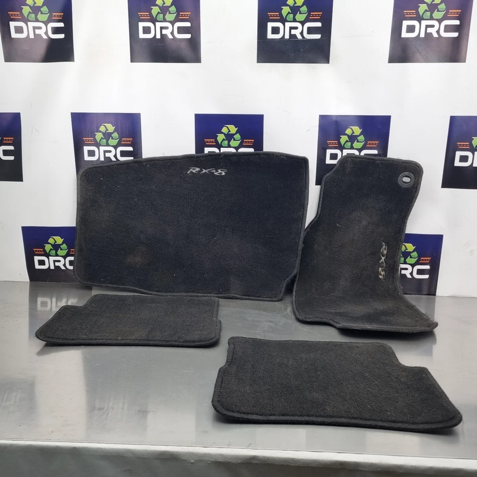 MAZDA RX8 RX-8 03-12 REAR FRONT FLOOR CARPET MATS MAT SET - Image 1 of 4