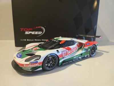 1:18 TSM Top Speed Ford GT GTLM Daytona 24H 2019 Ganassi Castrol #67  - Image 1 of 4