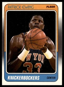 1988-89 FLEER PATRICK EWING #80 - Picture 1 of 2