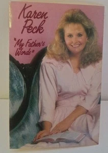 Karen Peck" My Father's Words", (1989 Homeland Recording, Cassette) - Imagen 1 de 3