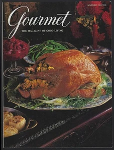 Gourmet Magazine November 1995 Turkey Thanksgiving Florence Denver Desserts - Picture 1 of 1