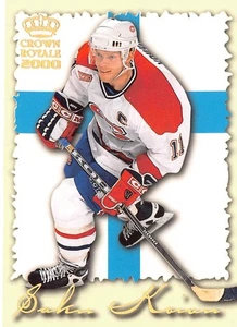 1999-00 Crown Royale International Glory #13 Saku Koivu - Picture 1 of 2
