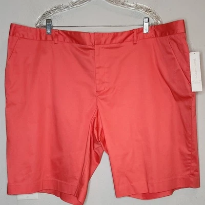 Pantalones Cortos Coldwater Creek Talla Grande 24 Coral 11" Algodón Spandex Nuevos con Etiquetas  Foto 1 de 4