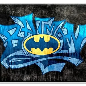 Batman DC Comics Graffiti Style Refrigerator Magnet Decor - Picture 1 of 1