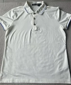 Ralph Lauren Women's Performance Short Sleeve Golf Shirt Polo White Size M EUC - Picture 1 of 9