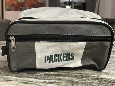 Bolsa de aseo de viaje Green Bay Packers | Kit organizador doble de afeitado con logotipo del equipo de la NFL Foto 1 de 4