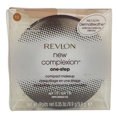 Revlon New Complexion One-Step Compact Makeup #10 Natural Tan - Image 1 of 4