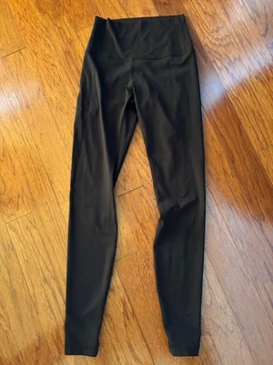 Pantalón de tiro alto Lululemon Align 28" para mujer 4 negro Nulu Yoga Gimnasio Correr Leggings Foto 1 de 4
