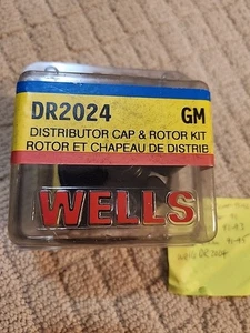 Wells 1991 -1995 Asuna Chevrolet Geo Suzuki Ignition Distributor Cap & Rotor kit - Picture 1 of 4
